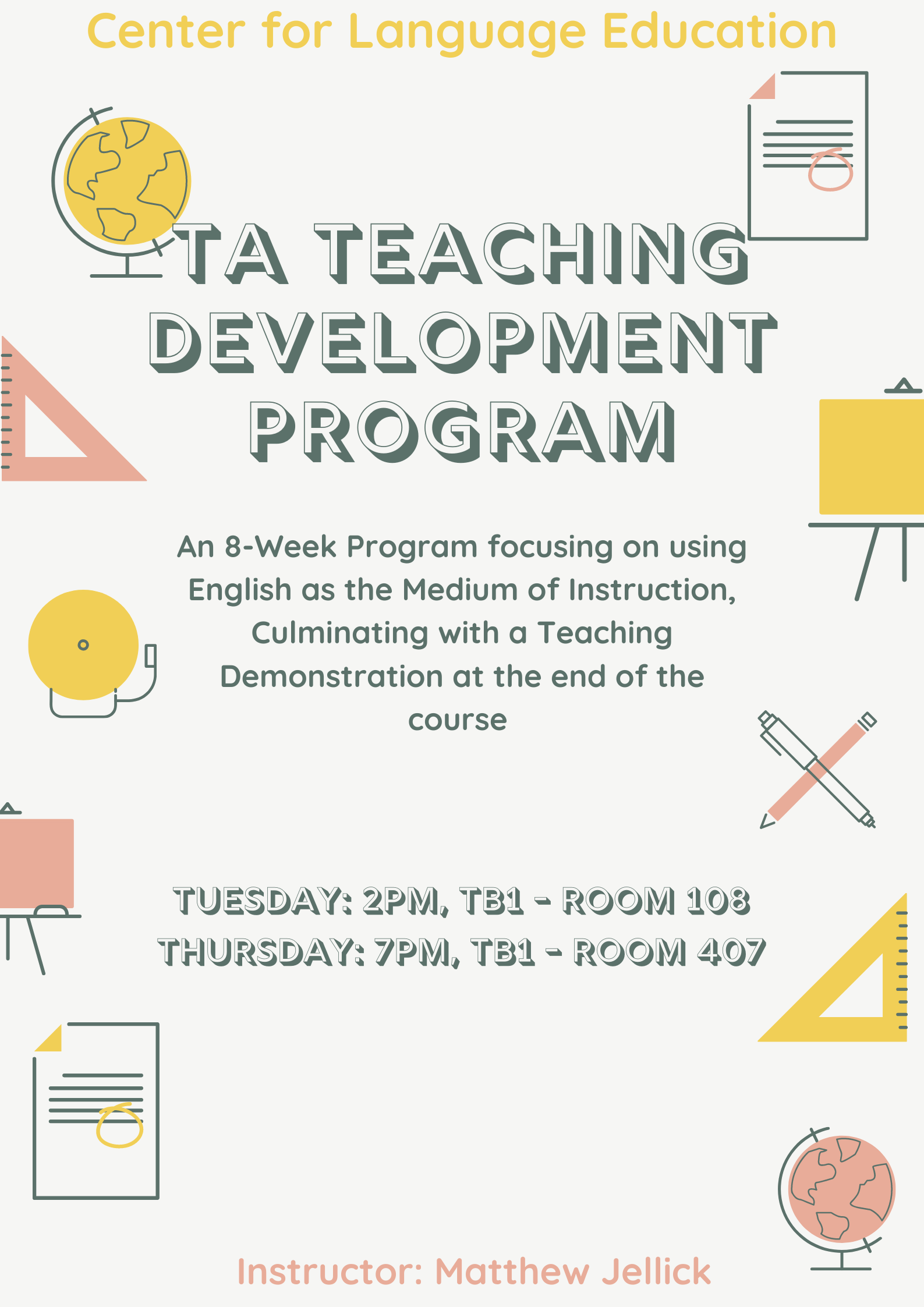 TA Teaching Development Program 